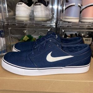 Nike SB Zoom Stefan Janoski Canvas - Obsidian / White Men’s Size 12